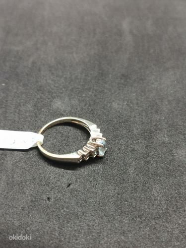 Золотое кольцо с бриллиантами 585 пробы (№1307) (фото #3)