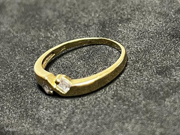 Золотое кольцо 585 проба (№K49) (фото #3)