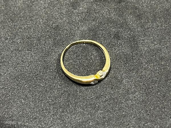 Золотое кольцо 585 проба (№K49) (фото #4)