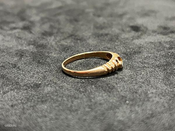 Золотое кольцо 585 проба (№K50) (фото #4)