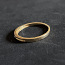 Золотое кольцо с бриллиантом 585 проба (№K214) (фото #3)