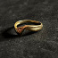 Золотое кольцо с бриллиантом 585 проба (№K233) (фото #4)