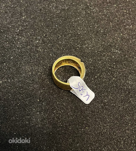 Kuld sõrmus teemandiga 585 proov (№K305) (foto #3)
