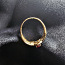 Золотое кольцо с бриллиантом 585 проба (№L892) (фото #3)
