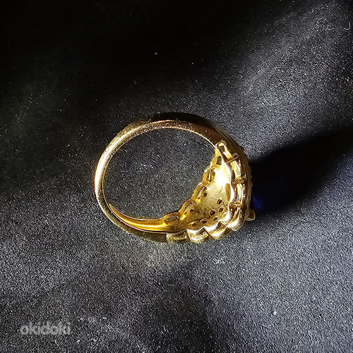 Kuld sõrmus teemandiga 585 proov (№L897) (foto #4)