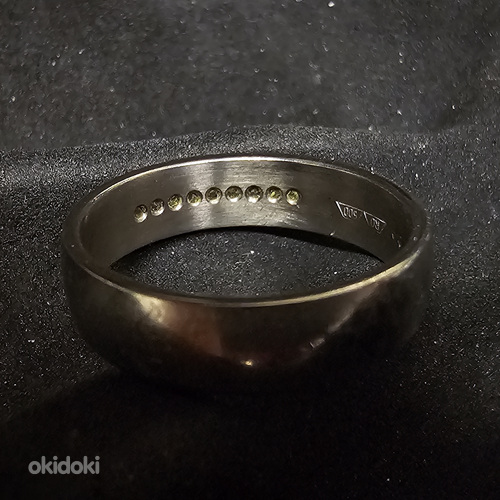 Золотое кольцо с бриллиантами 500 проба (№L917) (фото #5)