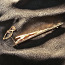 Зажим для галстука из золота 585 Проба c бриллиантом (L918) (фото #4)