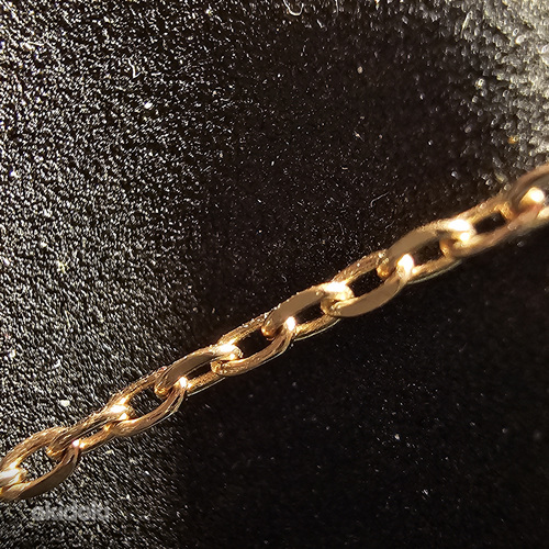 Зажим для галстука из золота 585 Проба c бриллиантом (L918) (фото #8)