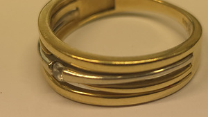 Kuld sõrmus 585 proov (№L1313) (6 foto / 6)