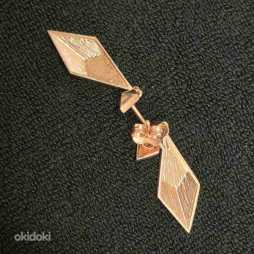 Золотые серьги 585 проба (№L1483)