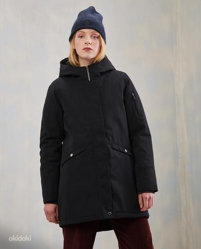 Продам черную женскую зимнюю куртку от компании Elvine. Моде (фото #1)