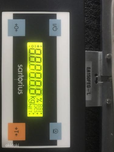 Sartoriuse электронные напольные весы max 150 kg (фото #4)