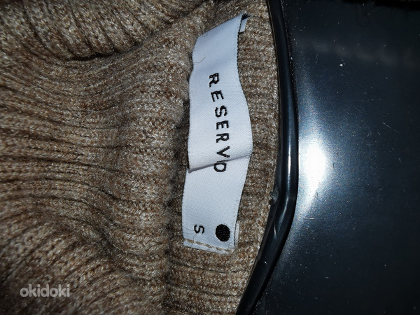 Reserved новое вязаное трикотажное платье размера S (фото #3)