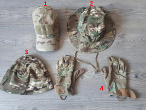 Erinevad airsofti asjad, taskud, pouch, vestid, vööd, mütsid (2 foto / 10)