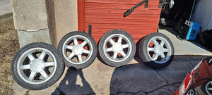 195/50/R16 / 4x108 / veljed + rehv / cougar (1 foto / 6)