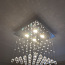 Стеклянная LED лампа/ laevalgusti kristallidega (фото #1)