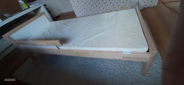 Детская кровать с матрасом 166x 77cm (фото #1)