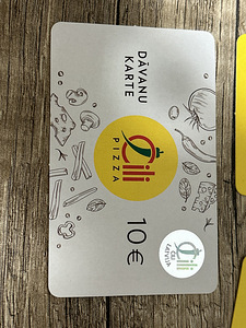 Kehtiv kuni 30.12.2025 ChiliPizza kupongid Lätis 6 tk (60 €) (3 foto / 5)