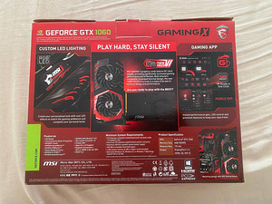 Videokaart Geforce GTX1060 6GB (2 foto / 2)