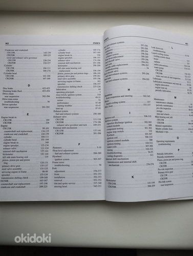 Honda CR125 CR250 manual (foto #2)