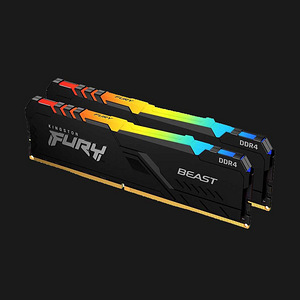 Kingston HyperX Fury RGB 32GB kit / 2x16gb / 3466MT/s (1 foto / 6)