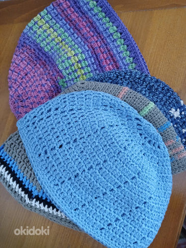Käsitöö, suvised mütsid/ baretid (unisex)