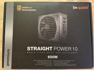 Toiteplokk be quiet! STRAIGHT POWER 10 600W CM 80PLUS GOLD (1 foto / 8)