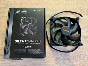 Õhkjahuti korpusele be quiet! Silent Wings 3 PWM 120mm (1 foto / 1)