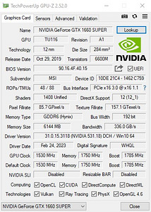 MSi gtx 1660 super (7 foto / 8)