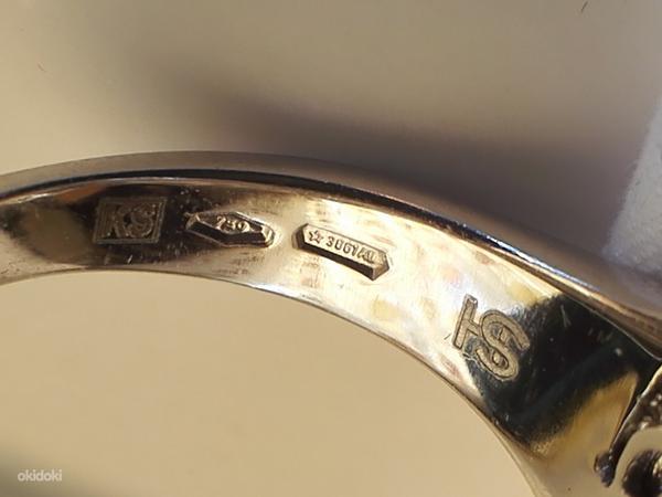 Stefan Hafner Medium Corset - 18 kt. Кольцо с бриллиантом. (фото #3)
