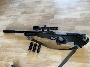Novritsch SSG96 Tactical Bundle +Minimal Chest Rig +3x Salve (2 foto / 4)