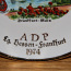 Немецкая сувенирная фарфоровая тарелка. (фото #5)