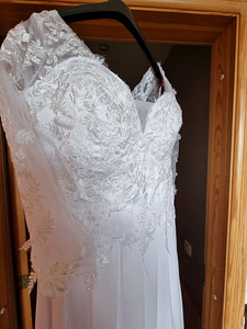 Свадебное новое платье