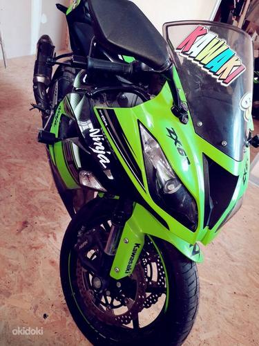 Kawasaki ninja zx6r 636cc 2017 (фото #2)