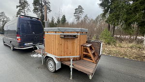 TÜNNISAUN/KÜMBLUSTÜNN haagisel mull+led süsteem (3 foto / 4)