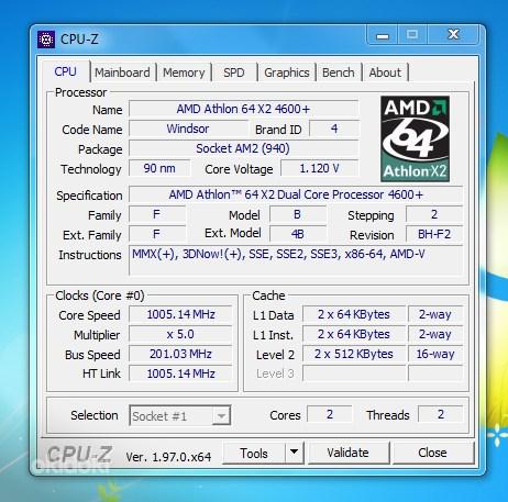 AMD Athlon 64 X2 4600+ 2,4 ГГц (фото #3)