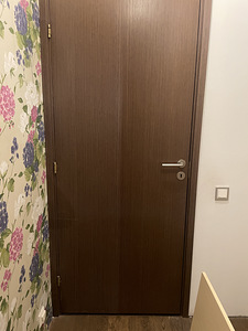 Шпонированные межкомнатные двери, 3 шт. 90x210 см и 1 шт. 80x210 см (2 фото из 4)