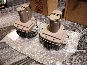 2x Makita 12V 3Ah Ni-MH akud (1 foto / 2)