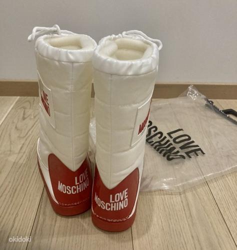 Зимние сапоги moschino по отличной цене!!! (фото #2)
