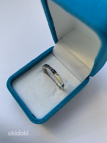 Золотое кольцо с сапфирами (фото #7)