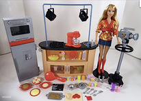 Uus Barbie komplekt I can be TV chef (Nukk ja mööbel)