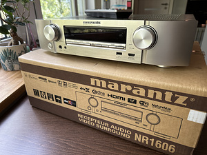 AV resiiver: Marantz NR 1606, Hõbedane (1 foto / 2)