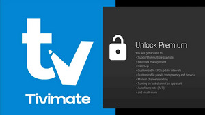 IPTV + TIVIMATE Player PREMIUM lifetime subscribe (1 foto / 2)