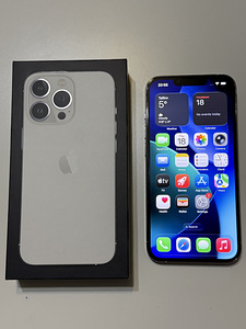Продается iPhone 13 Pro Silver 256GB аккумулятор 100% + розо (1 фото из 9)