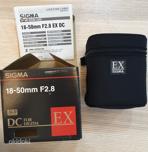 Объектив Sigma 18-50mm f/2.8 EX DC (фото #4)