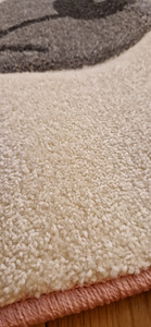 Uus 120x170cm Roosa alpaka lastevaip 3D (3 foto / 3)
