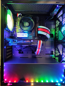 Mänguriarvuti RX 6600 XT,RYZEN 5 5500,16GB DDR4,1TB NVME (9 foto / 10)