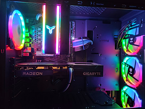 Mänguriarvuti RX 6600 8GB,RYZEN 5 5500,16GB DDR4,500GB NVME (3 foto / 8)