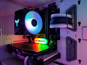 MänguriPC RTX2060/RYZEN 5 5500/16GB RAM/512GB NVME (2 foto / 10)