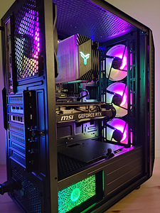 Mänguriarvuti RTX2060/1660/RYZEN 5 5600/16GB RAM/512GB NVME (9 foto / 9)